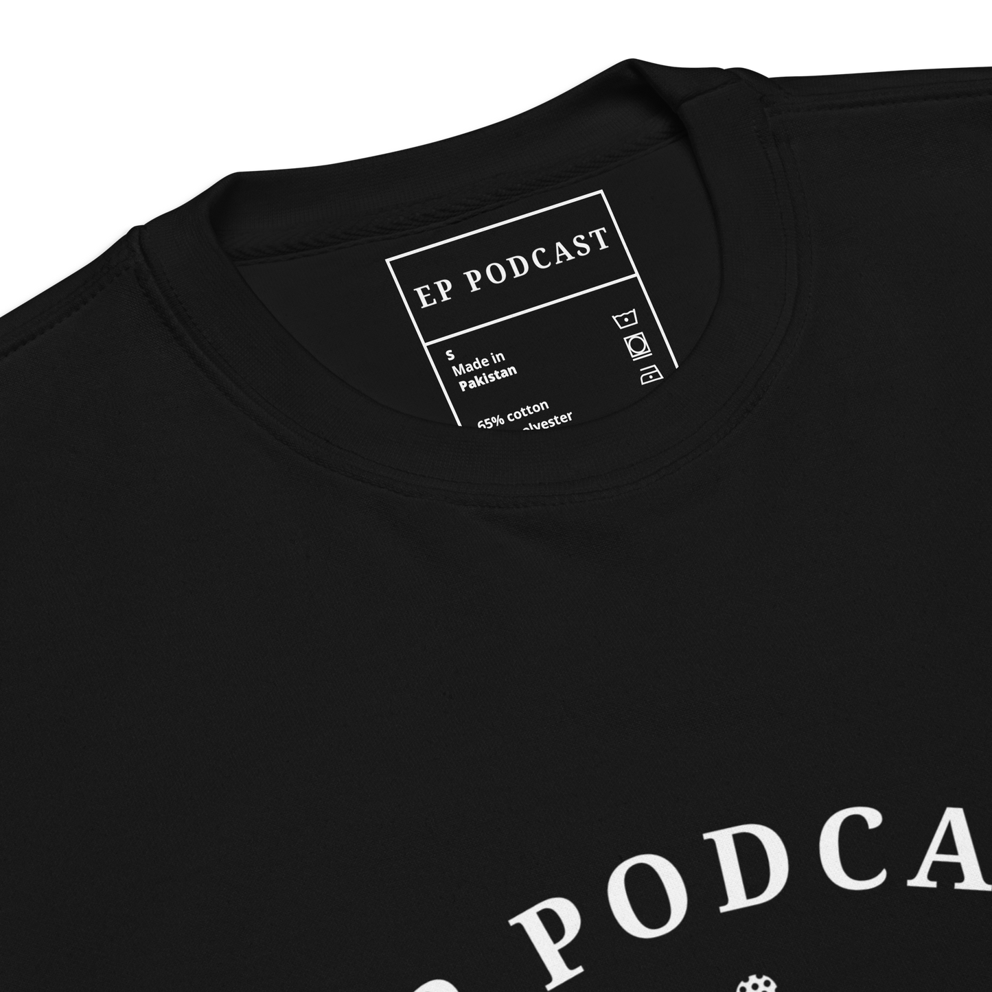 EP Podcast Black Premium Sweatshirt